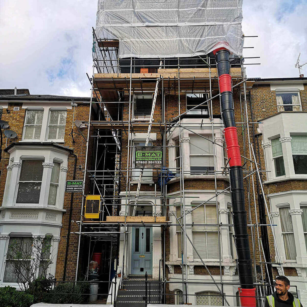 scaffolding cost north london
